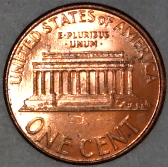 2005-Lincoln-Memorial-Cent-Column-Bar-DDR-Look-On-The-Right-Side.